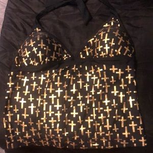 Halter top swimming suit